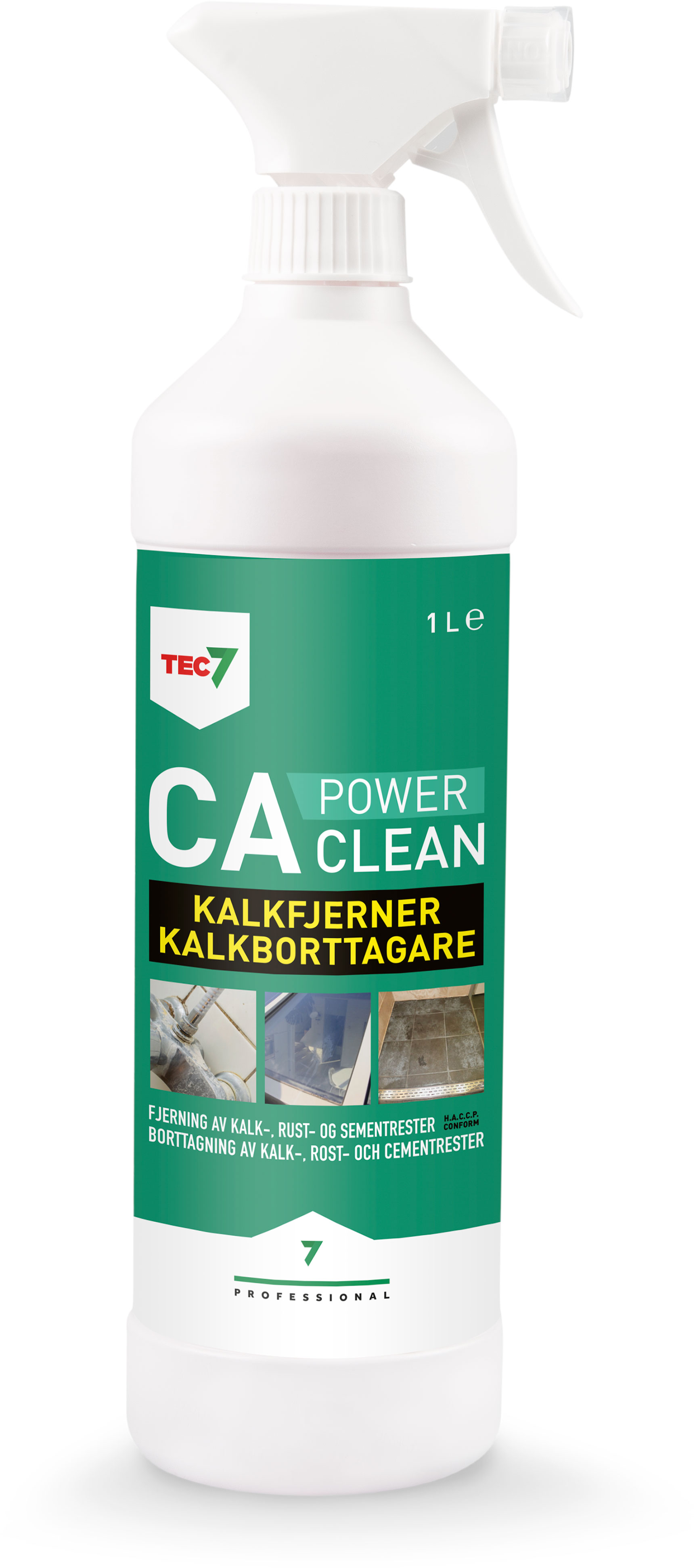 Tec7 CA Clean 1 liter sprayflaske