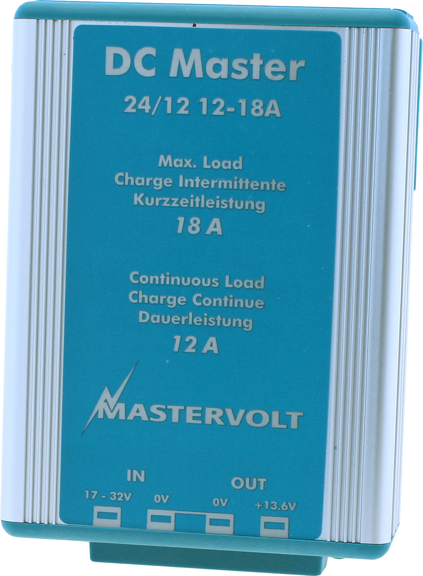 Converter DC Master 24V til 12V, 12A - Mastervolt