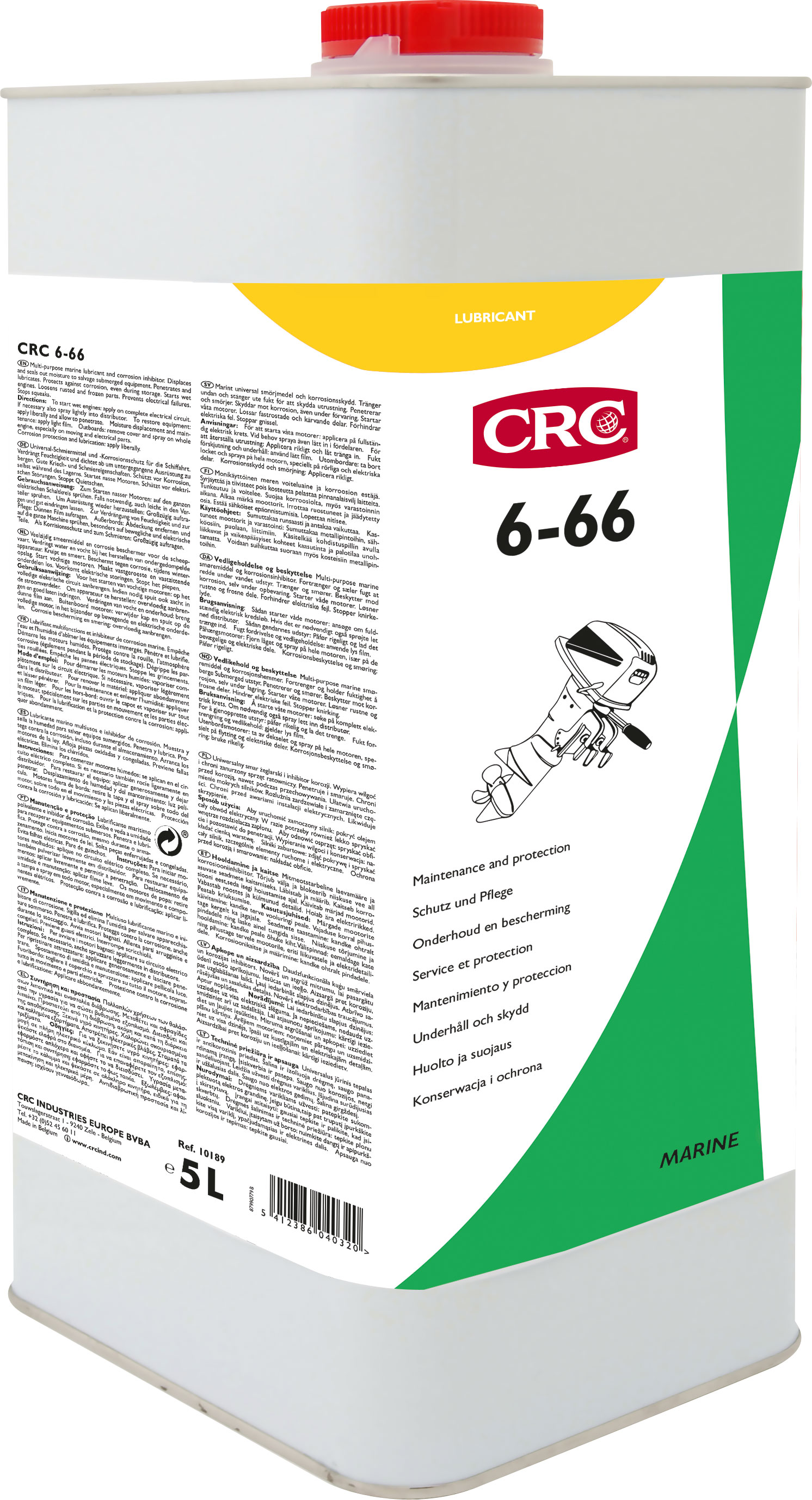 CRC 6-66 smøremiddel 5 liter