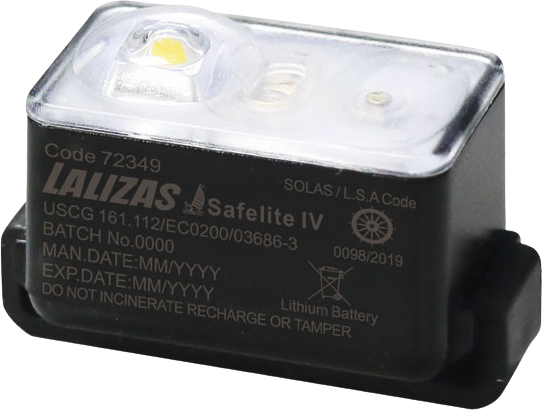 Lalizas Safelite LED-lys til redningsvest