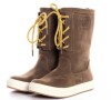 Boat Boot High Cut Lace-up - Brown