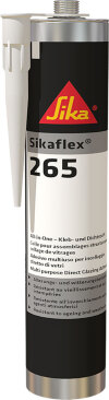 Sikaflex-265 Glasslim sort 300 ml